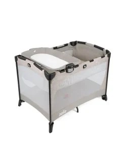 Joie Commuter Change™ Travel Cot - Speckled Grey