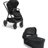 Joie finiti 4in1 Signature Pushchair & Joie Ramble XL Signature Carrycot Bundle- Eclipse