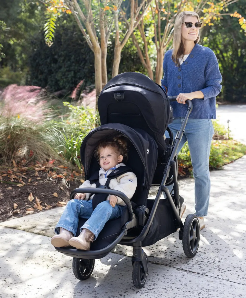 Joie Versiti Duo Signature Single To Double Pram & Signature Sibling Seat