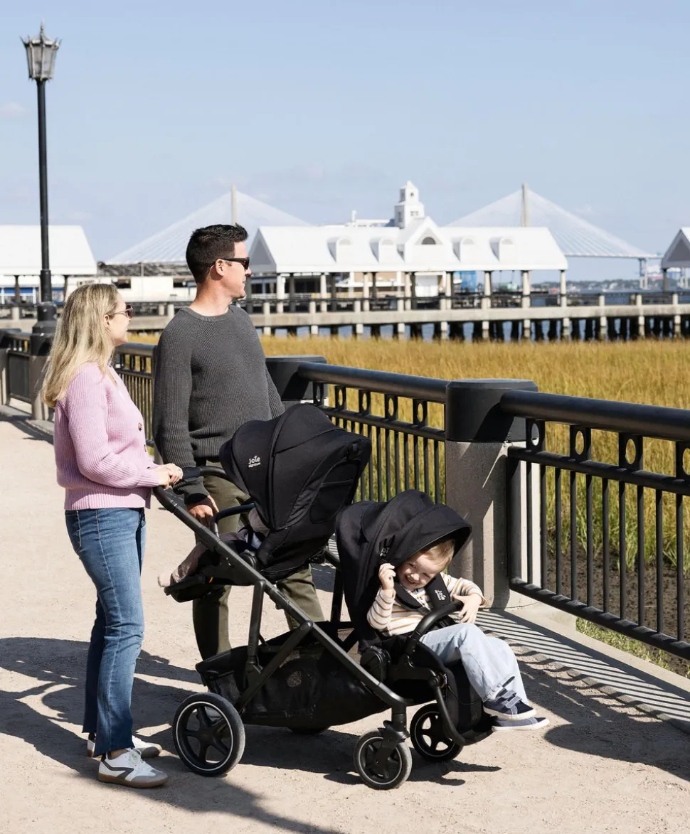 Joie Versiti Duo Signature Single To Double Pram & Signature Sibling Seat