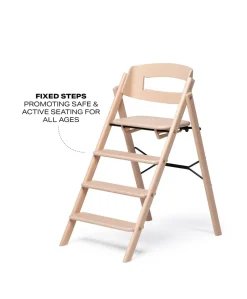 KAOS Klapp Highchair - Beech