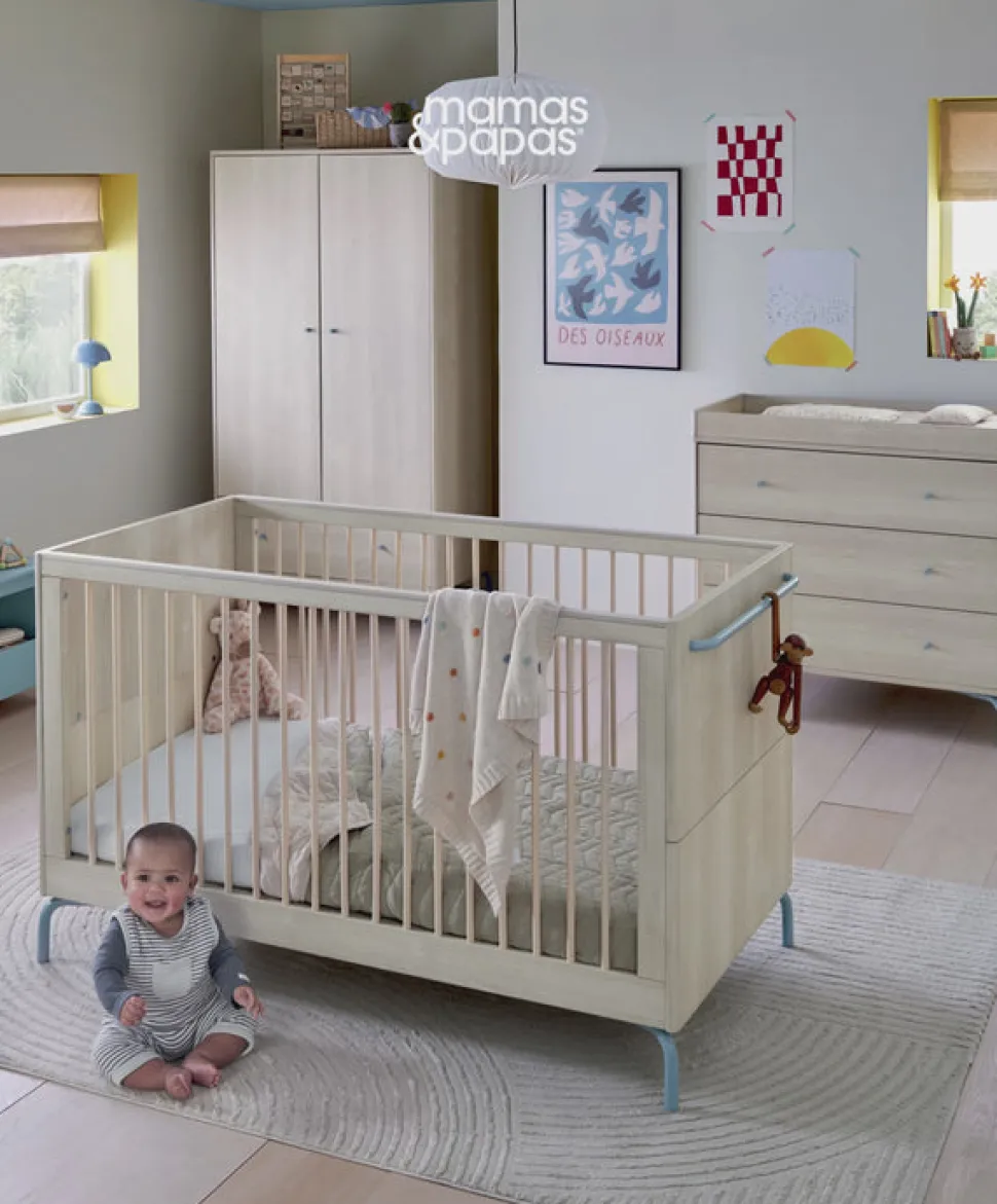 Kinlay Cotbed - Dusty Blue
