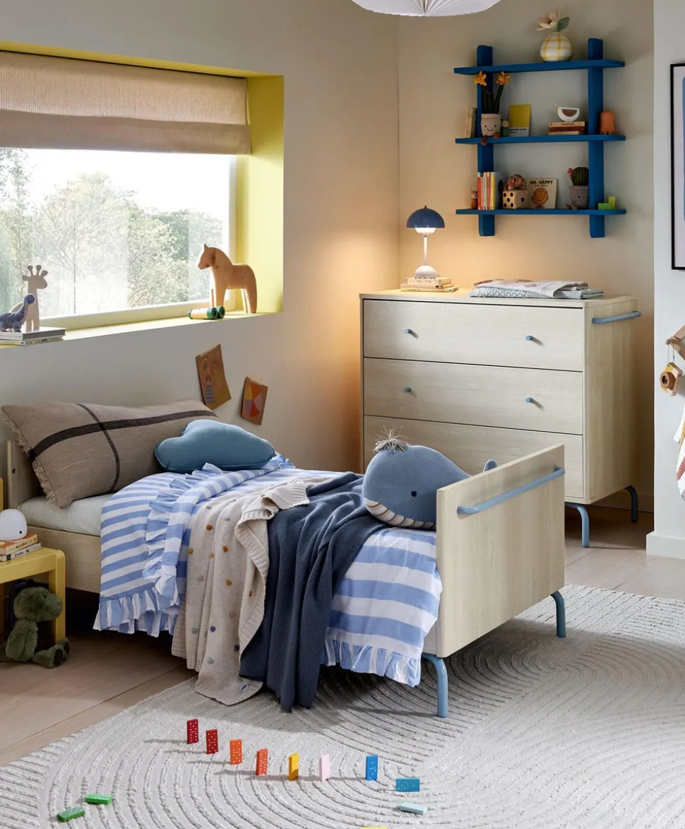 Kinlay Cotbed - Dusty Blue