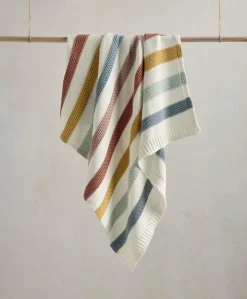 Knitted Blanket - Dream Upon A Cloud - Stripe