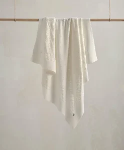 Knitted Blanket - Pointelle