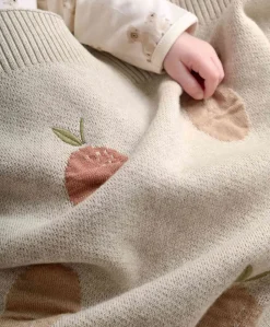 Knitted Blanket - Welcome to the World Seedling - Fruit