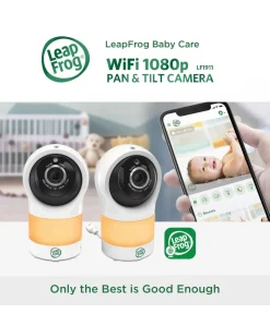 Leapfrog LF1911 HD Baby Monitor with Motorized Pan & Tilt Camera - White