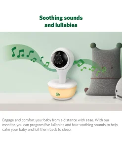 LeapFrog LF815HD 5' Smart Video Baby Monitor with Colour Night Vision - White