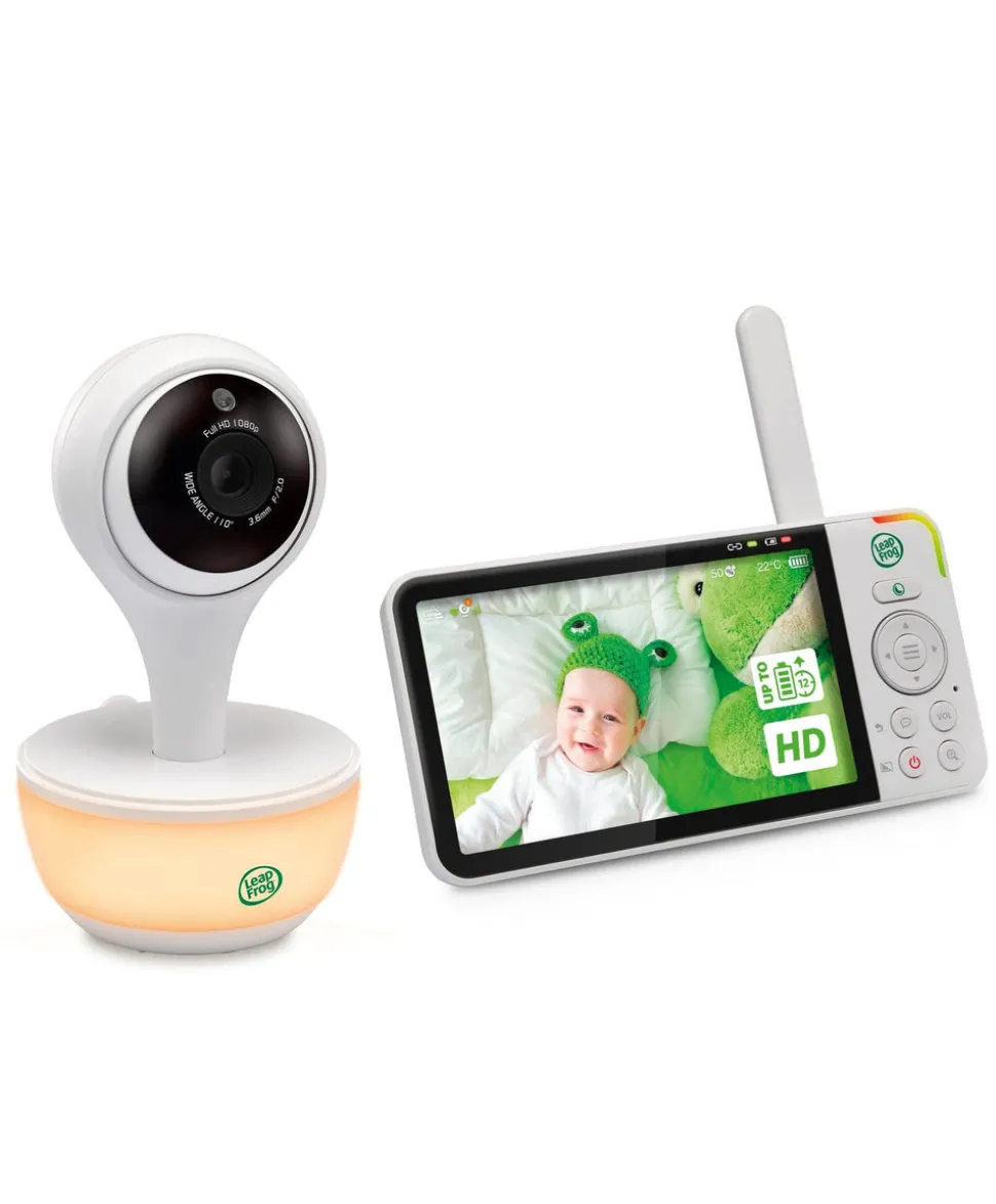 LeapFrog LF815HD 5' Smart Video Baby Monitor with Colour Night Vision - White