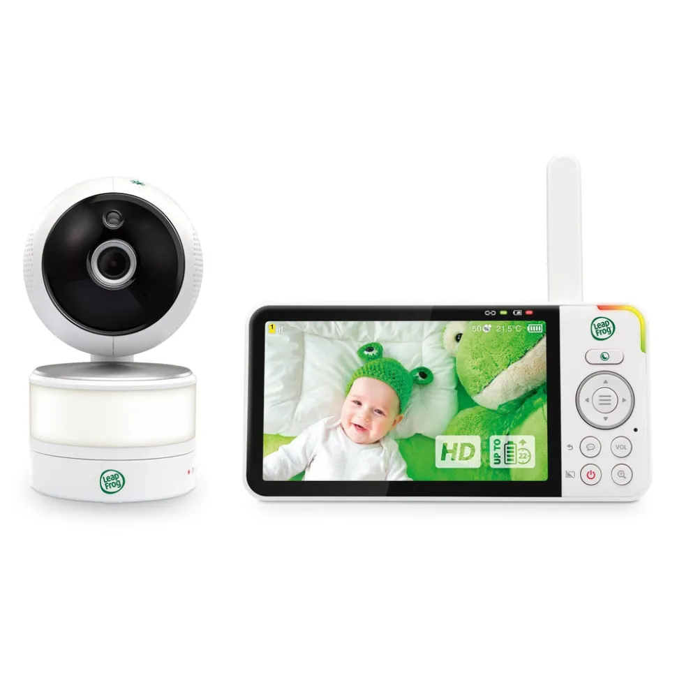 LeapFrog LF915HD 5" Video Baby Monitor with Colour Night Vision - White