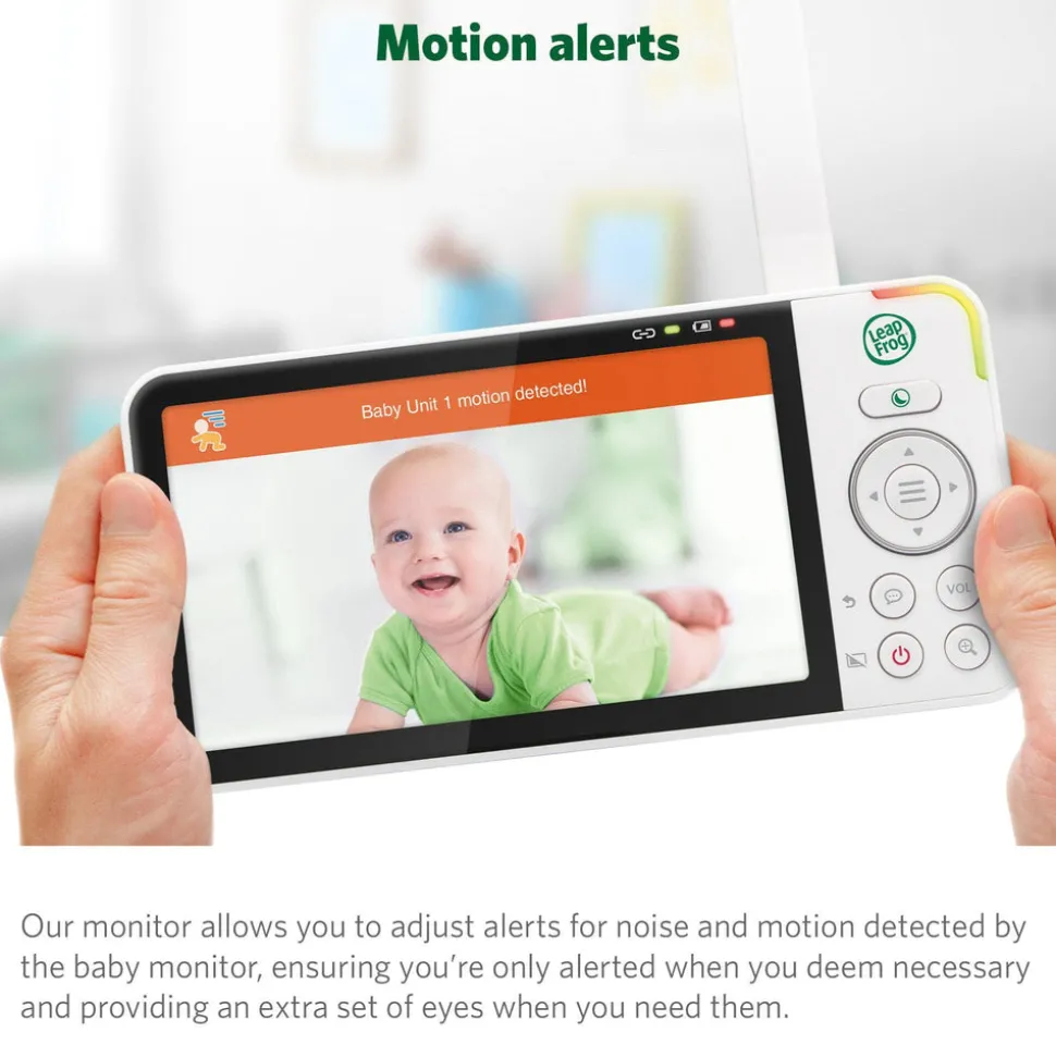 LeapFrog LF915HD 5" Video Baby Monitor with Colour Night Vision - White