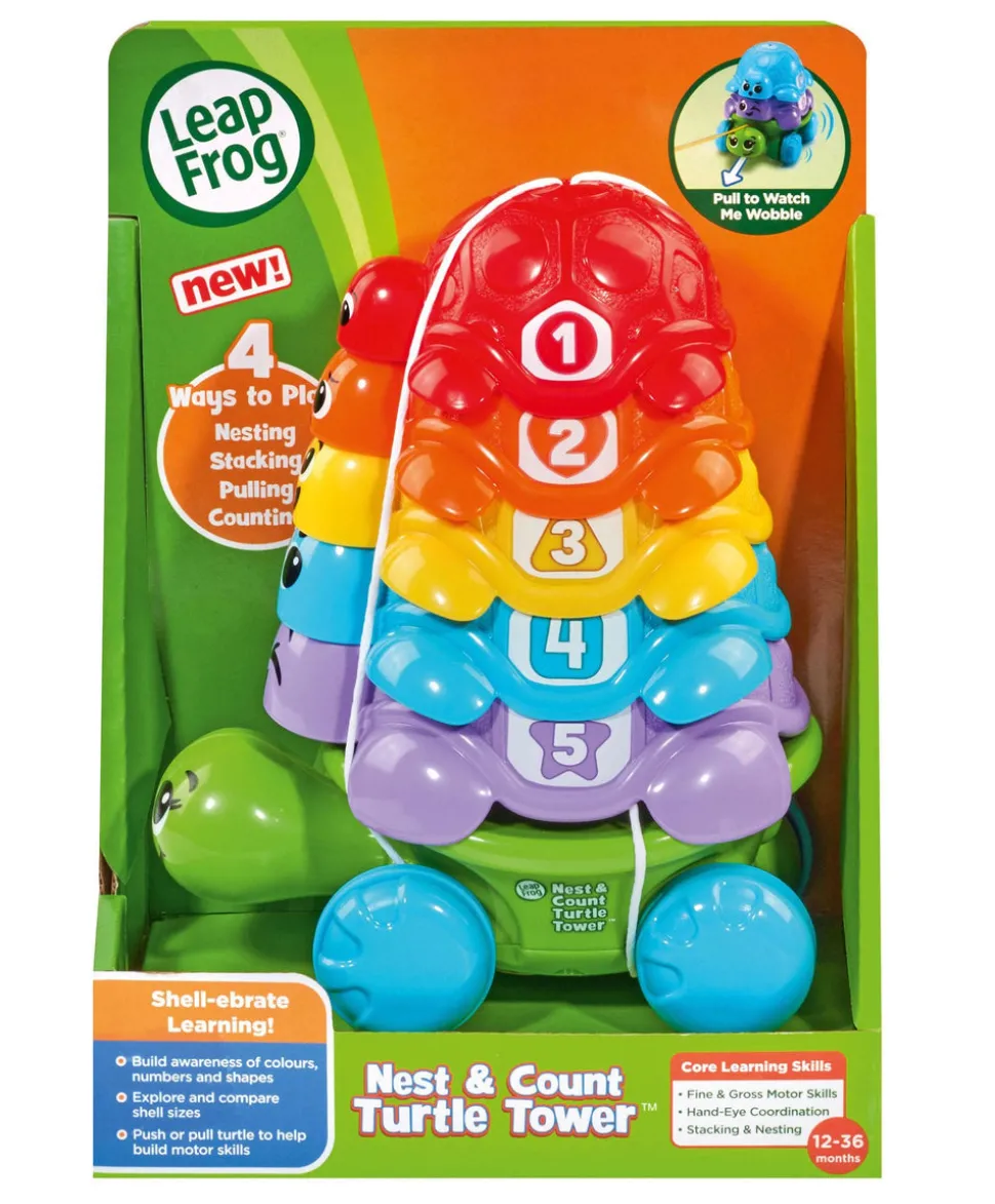 Leapfrog Nest & Count Turtle Tower™