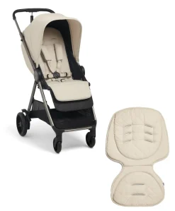 Libro Stroller Bundle with Quilted Memory Foam Liner (2 Piece)– Morell/Stone
