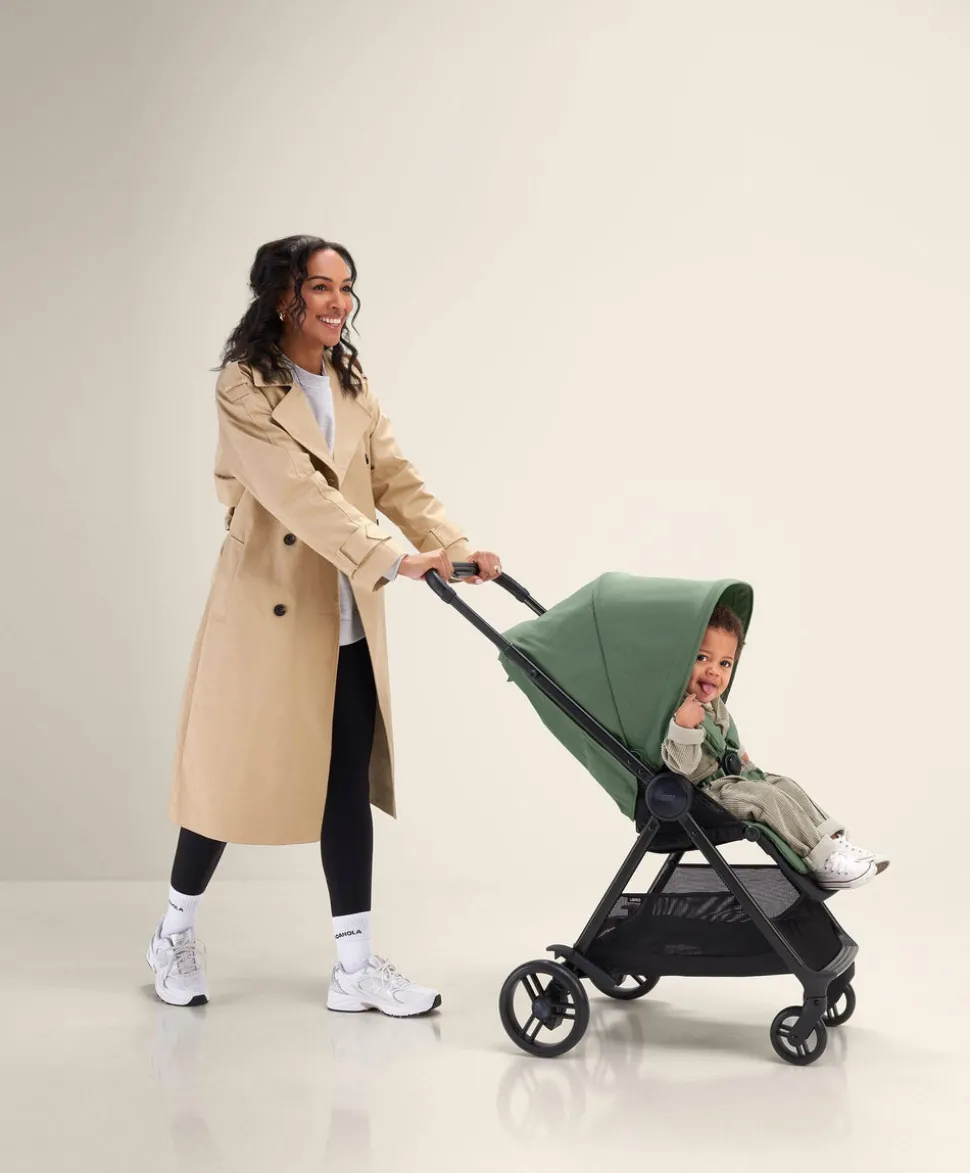Libro Stroller Bundle with Footmuff – Bay Green