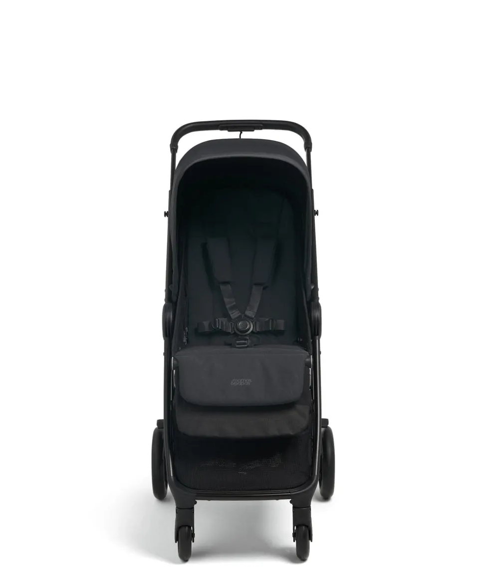 Libro Stroller Bundle with Quilted Memory Foam Liner (2 Piece)– Liquorice/Graphite
