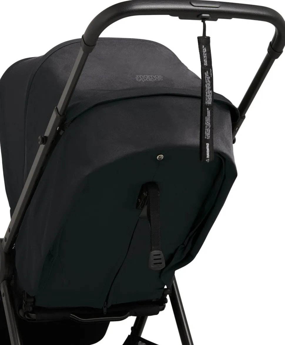 Libro Stroller Bundle with Quilted Memory Foam Liner (2 Piece)– Liquorice/Graphite