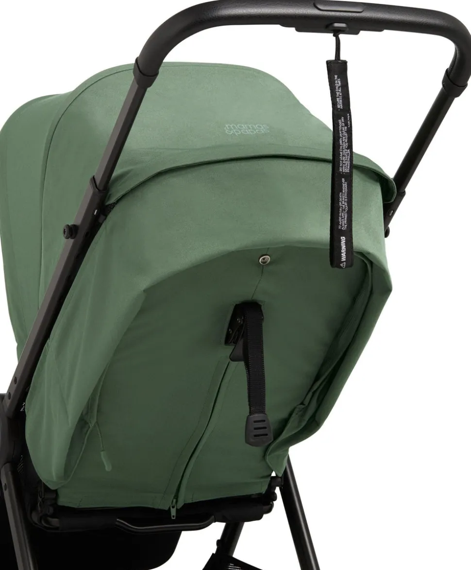 Libro Stroller Bundle with Quilted Memory Foam Liner (2 Piece)– Bay Green/Sage