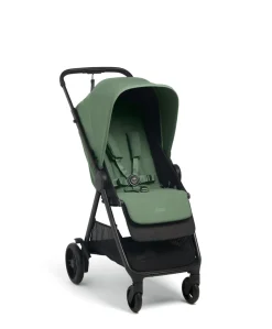 Libro Stroller Bundle with Quilted Memory Foam Liner (2 Piece)– Bay Green/Sage