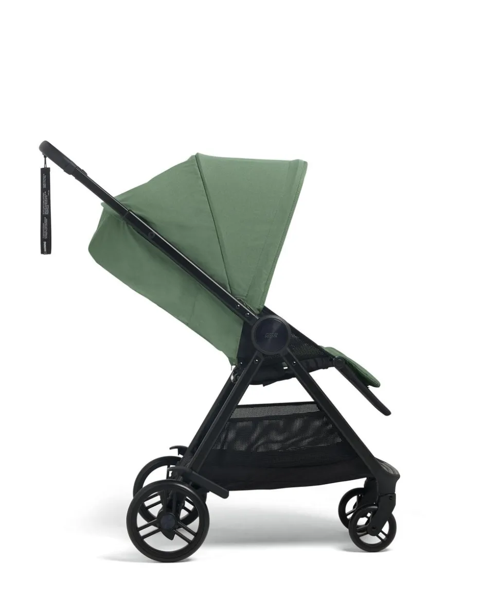 Libro Stroller Bundle with Quilted Memory Foam Liner (2 Piece)– Bay Green/Sage