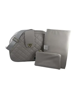 London Olivia Islington Cross Body Changing Bag - Greige