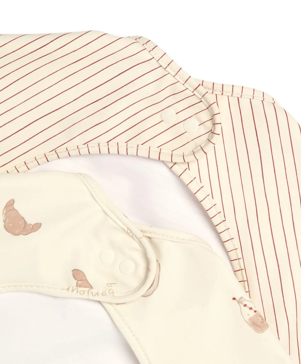 Long-sleeved Bibs (2 Pack) – Bonjour Bebe