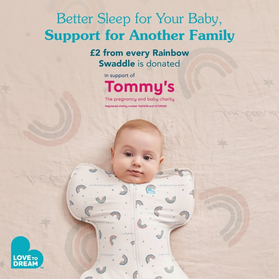 Love to Dream Swaddle Up™ Small/8-13lbs (1.0 Tog) - Rainbow