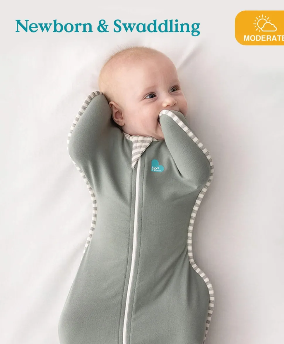 Love to Dream Swaddle Up™ and Sleep Machine Bundle Small/8-13lbs (1.0 Tog) - Dark Olive