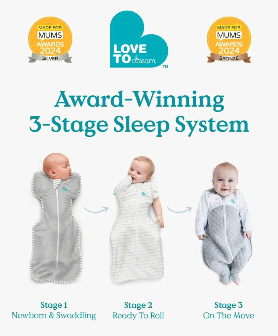 Love To Dream Swaddle Up™ Newborn/5-8.5lbs (1.0 Tog) - North Star White