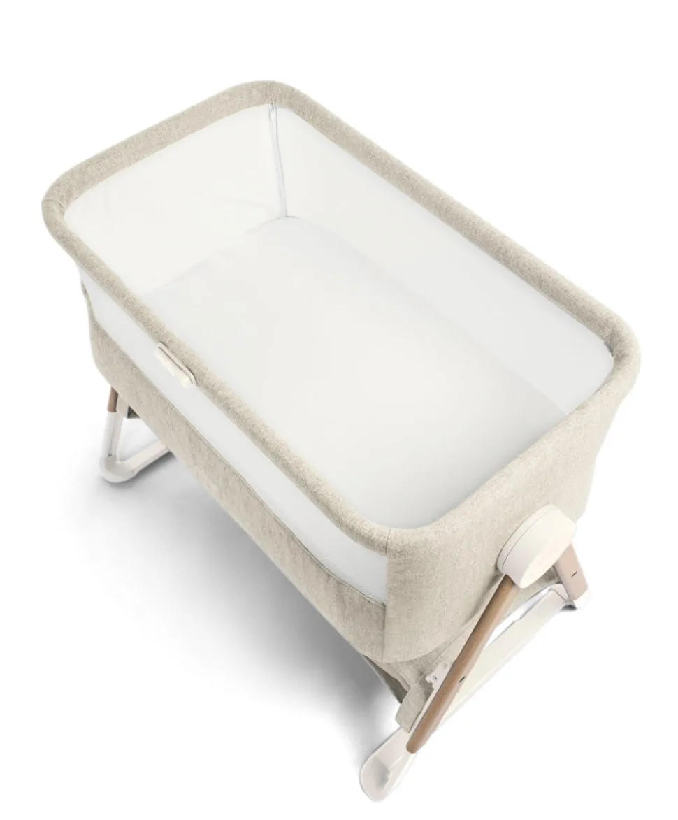 Lua Bedside Crib - Fawn