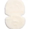 Luxury Sheepskin Pushchair Liner - Glacier White