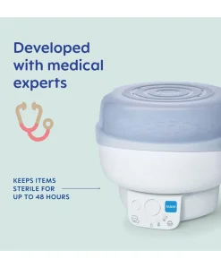 MAM Baby 6-in-1 Electric Steam Steriliser & Bottle Warmer - Grey