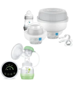 MAM Baby 6-in-1 Electric Steriliser & 2-in-1 Electric Breast Pump Bundle