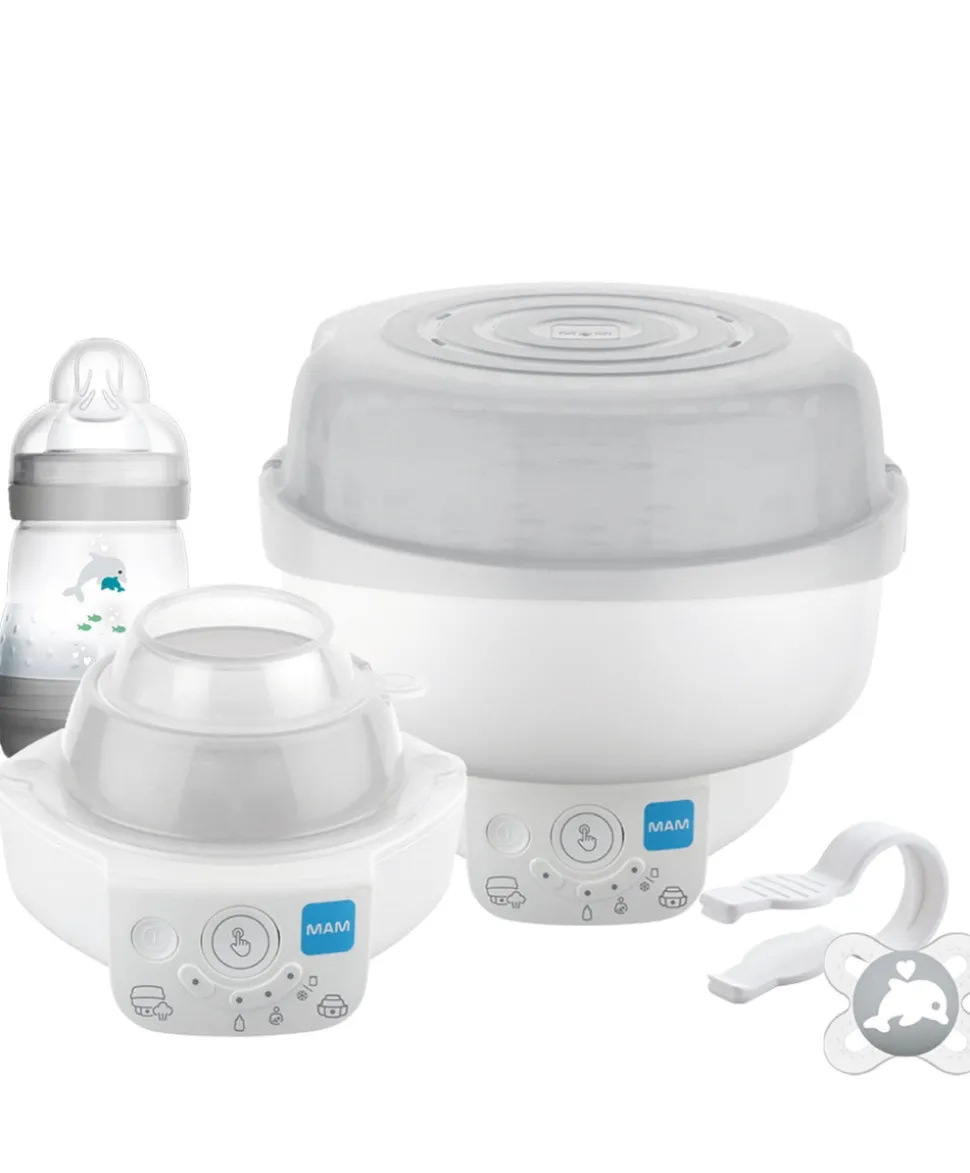 MAM Baby 6-in-1 Electric Steriliser & 2-in-1 Electric Breast Pump Bundle