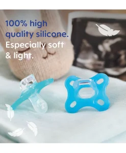 MAM Comfort Soothers 0-3m (2 Pack) - Turquoise