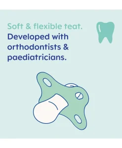 MAM Comfort Soothers 0-3m (2 Pack) - Turquoise