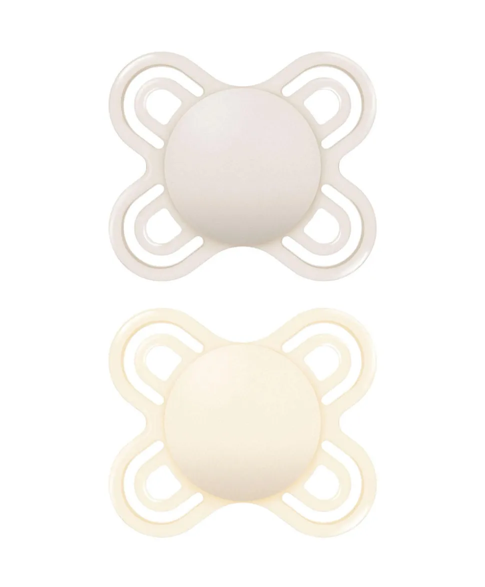 MAM Perfect 0-2m Soother (2 pack) - Beige