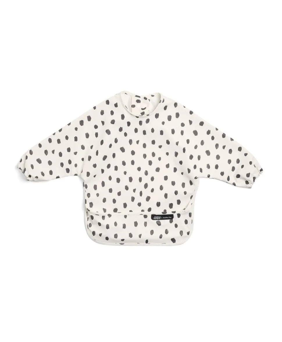 Mamas & Papas x Another Fox Long Sleeved Bibs (2 Pack) - Faces/Cheetah Spot