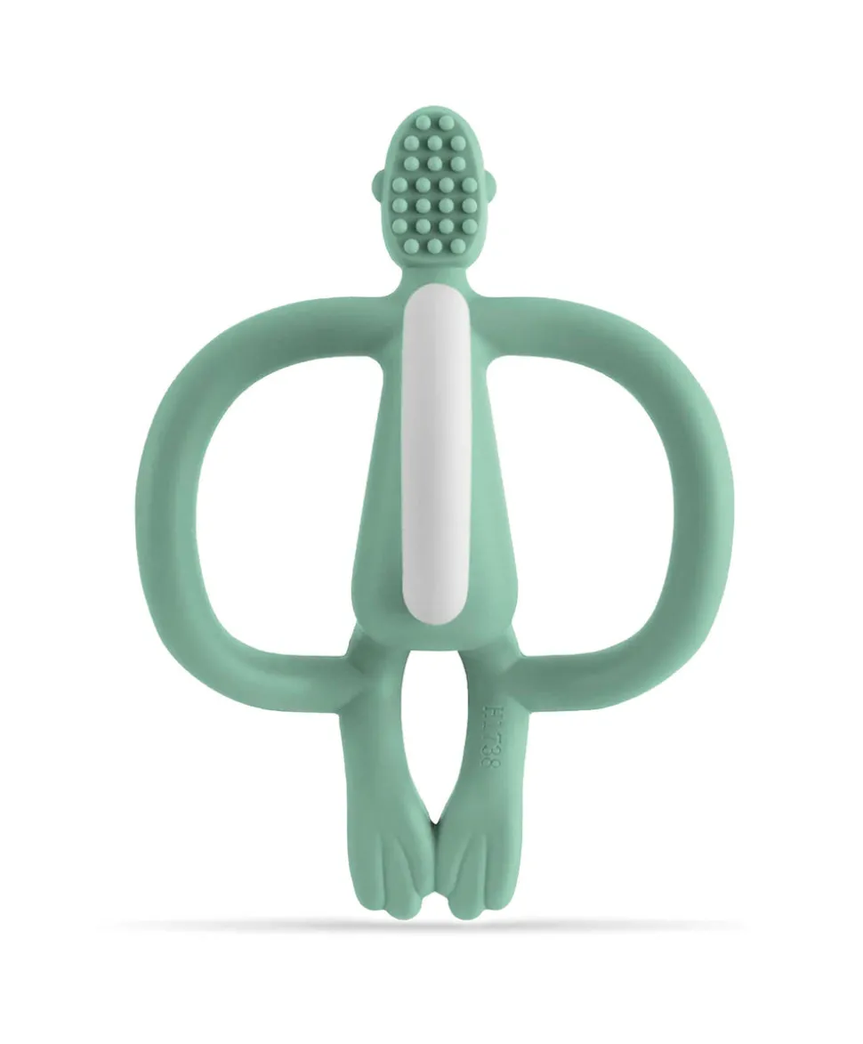 Matchstick Monkey Original Teething Toy in Mint Green