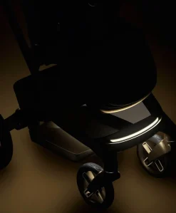 Maxi Cosi Fame Complete Pushchair Bundle with Pebble 360 Car Seat & Base – Black with Black Wheels
