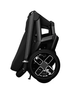 Maxi Cosi Fame Complete Pushchair Bundle with Pebble 360 Car Seat & Base – Black with Black Wheels