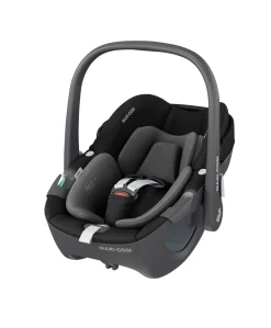 Maxi Cosi Fame Pushchair Bundle with Pebble 360 Car Seat (6 Pieces) - Truffle with Black Wheels