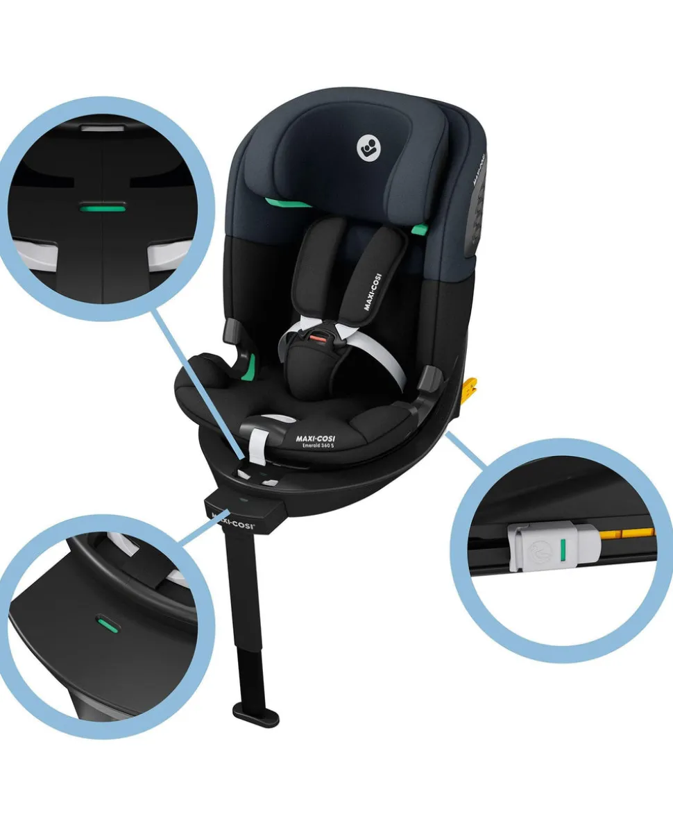 Maxi-Cosi Emerald 360 S Car Seat - Black