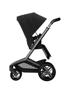 Maxi-Cosi Fame Pushchair & Carrycot - Black with Black Wheels