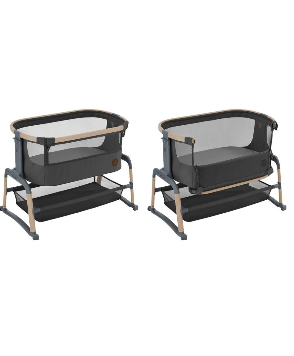Maxi-Cosi Iora Air Bedside Crib - Beyond Graphite