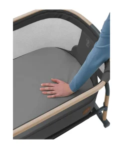 Maxi-Cosi Iora Air Bedside Crib - Beyond Graphite