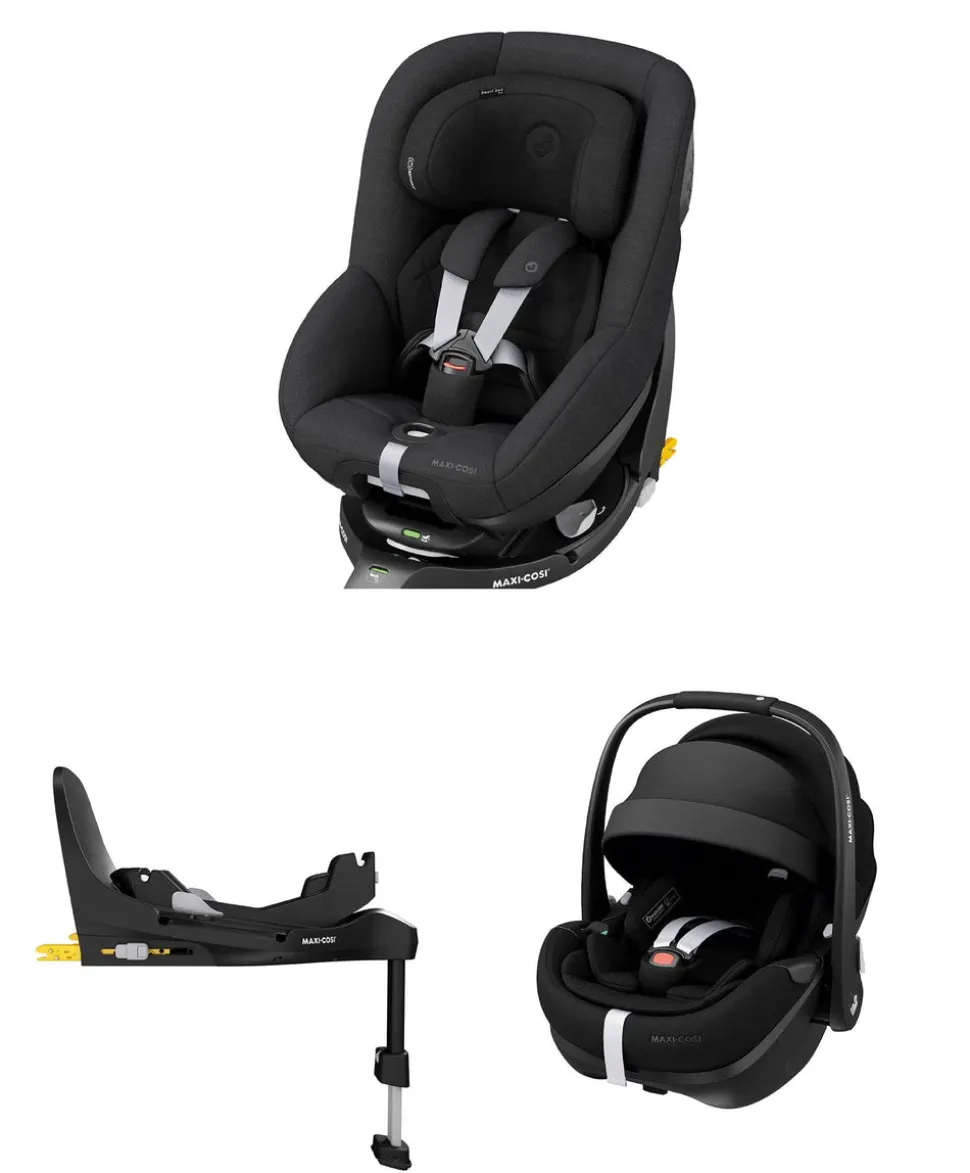 Maxi-Cosi Pebble 360 Pro² Bundle with Pearl 360 Pro Car Seat & FamilyFix 360 Pro ISOFIX Base