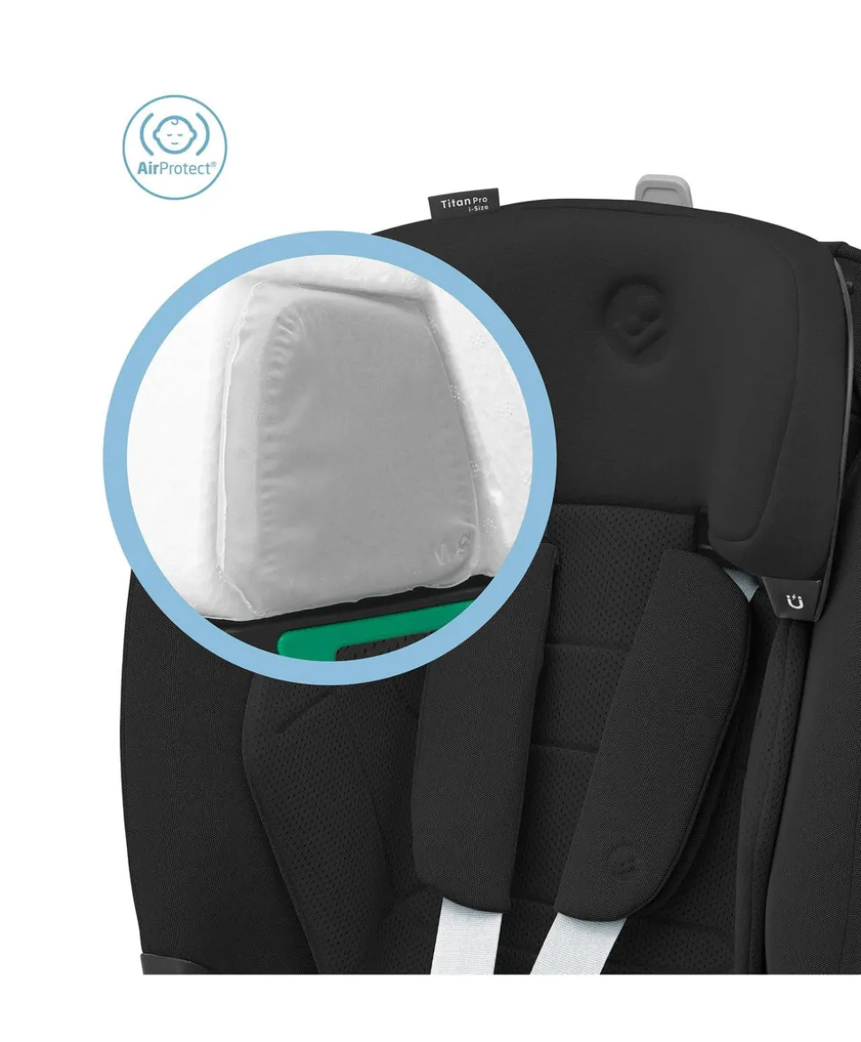 Maxi-Cosi Titan Pro i-Size Car Seat - Authentic Black