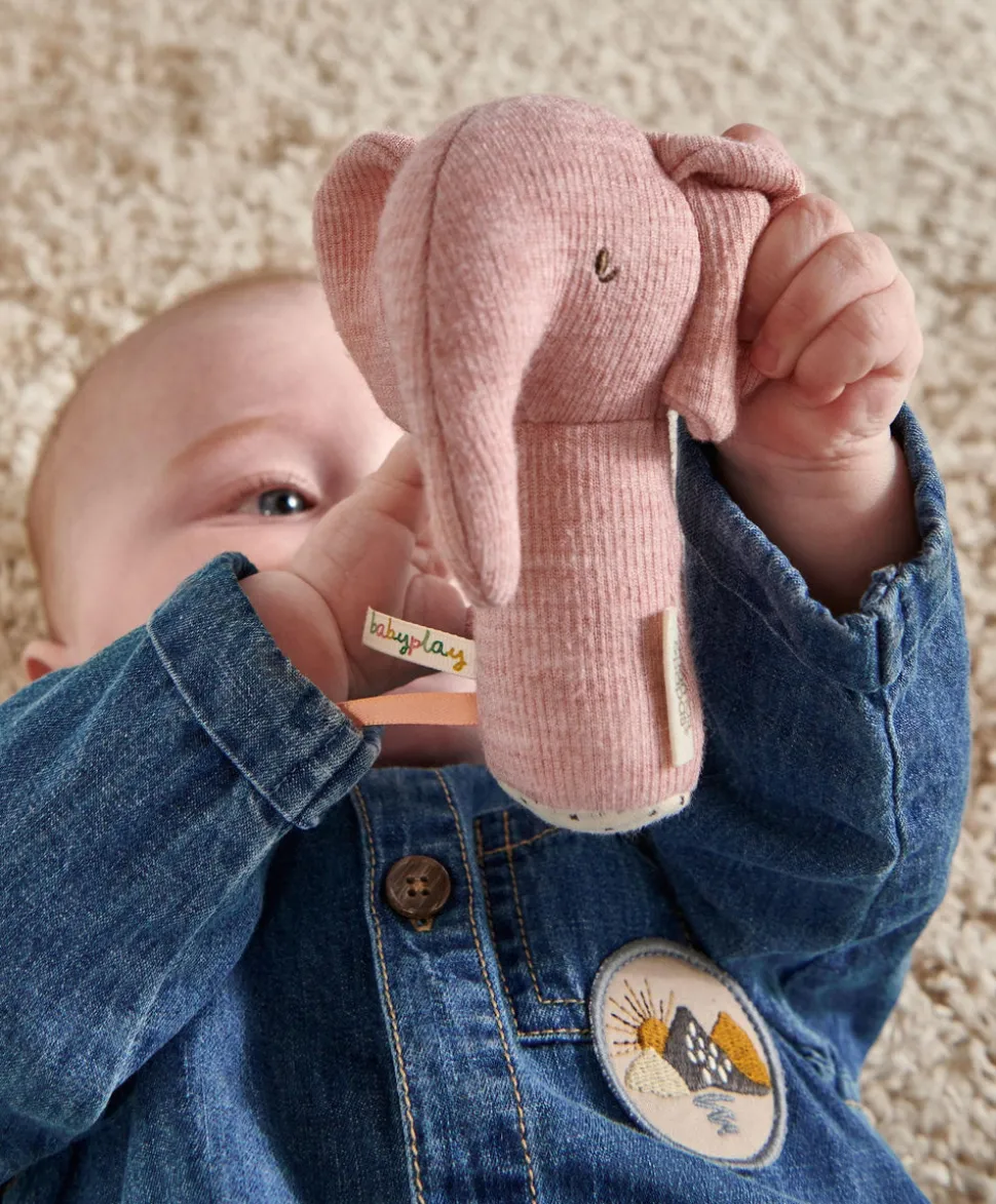 Mini Rattle - Edie Elephant