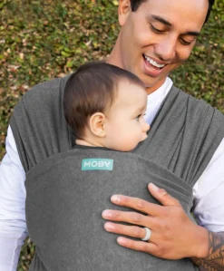 Moby Elements Wrap Baby Carrier - Asphalt