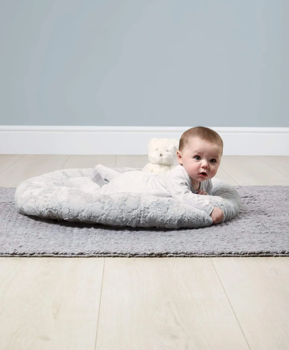 My First Playmat & Gym - Grey/Cream